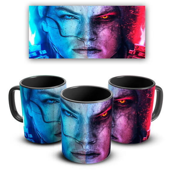 Caneca E Almofada Star Wars Filme + Kit Personalizado Mod 01