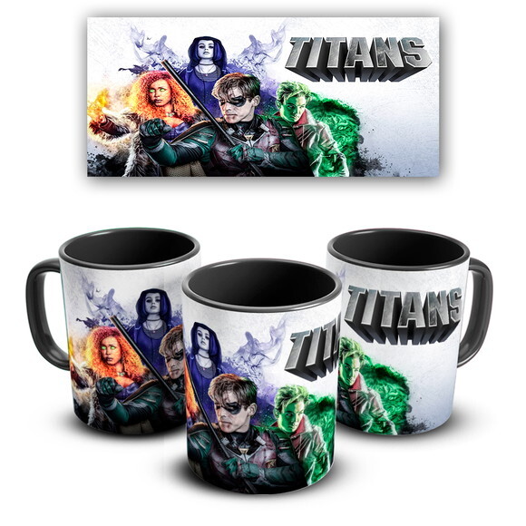 Caneca E Almofada Titãs Série Netflix + Kit Personalizado