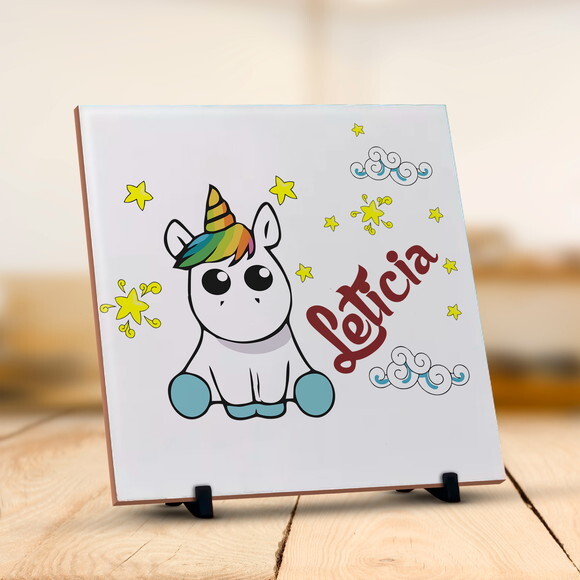 Caneca E Almofada Unicórnio Personalizado Com nome + Kit