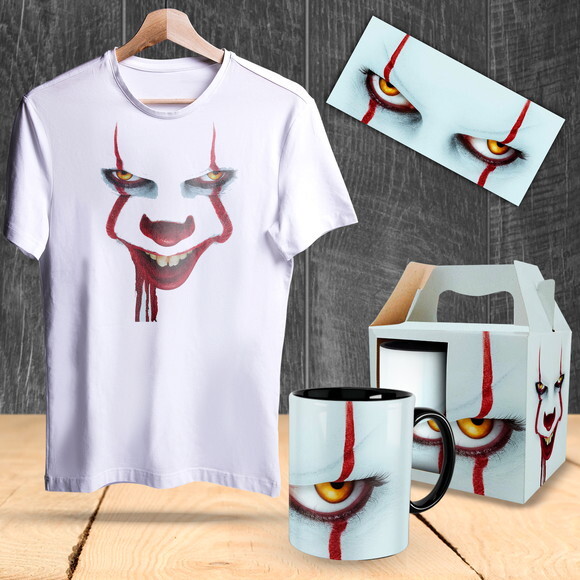 Caneca e Camisa It a Coisa Filme Terror personalizada +Caixa