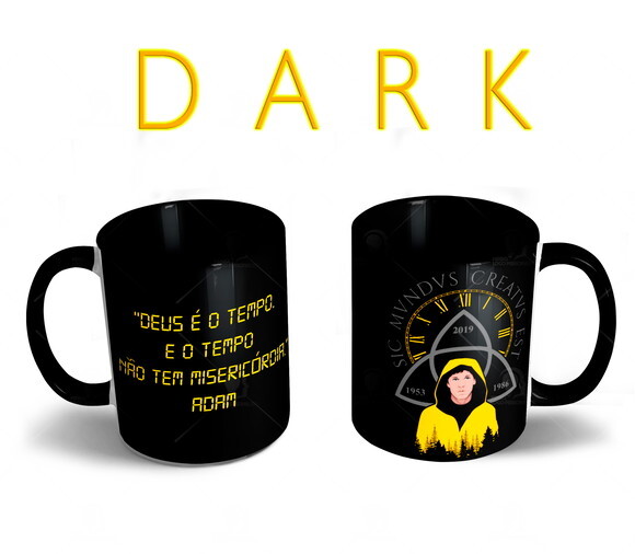 Caneca e Camiseta + Kit Série Dark