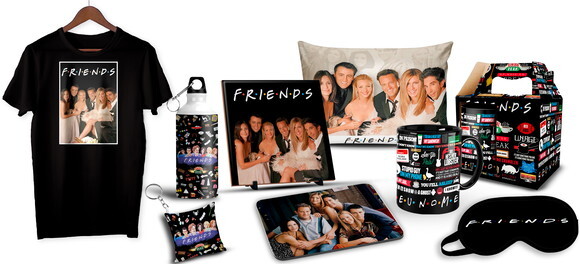 Caneca e Camiseta + Kit Série Friends com Nome Personalizado