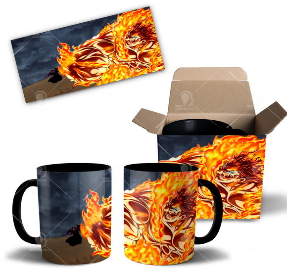 Caneca Escanor the one ultimate Nanatsu No Taizai + Caixinha