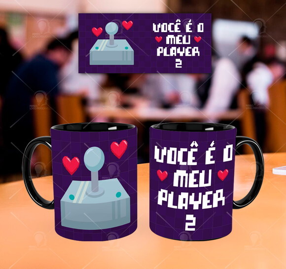 Caneca Game + Kit Presente de Namoro Casal Noivos - Mod 002