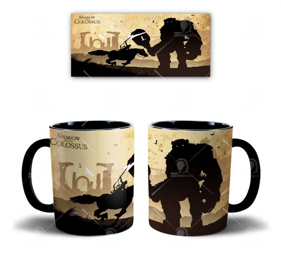 Caneca Game Jogo Shadow Of The Colossus - Mod 001