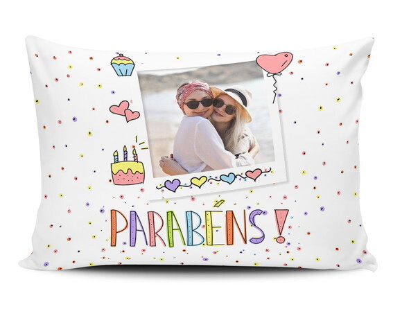 Caneca Mágica + Kit Feliz Aniversário Com Nome E Foto