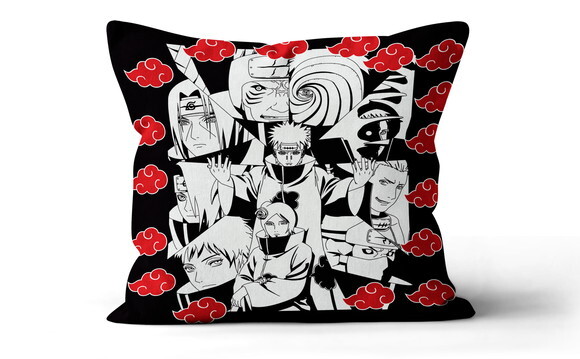 Caneca Mágica + Kit Personalizado Akatsuki Naruto