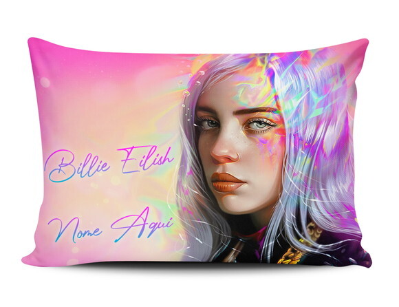 Caneca Mágica + Kit Personalizado Billie Eilish com Nome