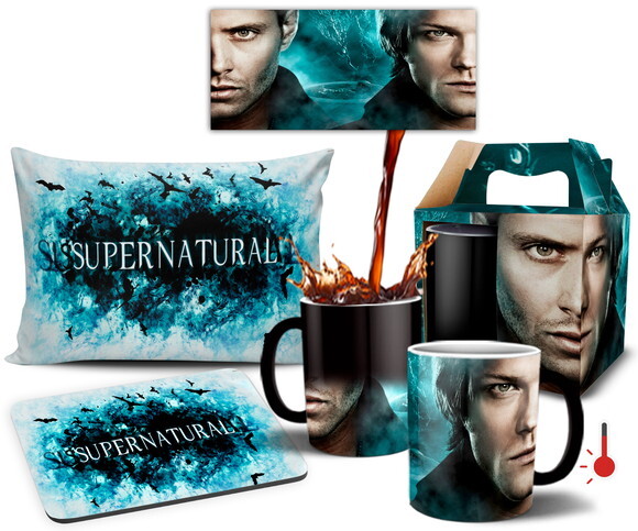 Caneca mágica + Kit Personalizado Série Supernatural