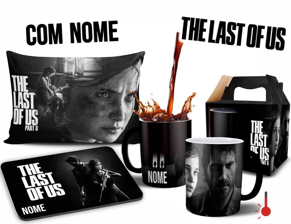 Caneca Mágica + Kit Personalizado The Last Of Us com Nome