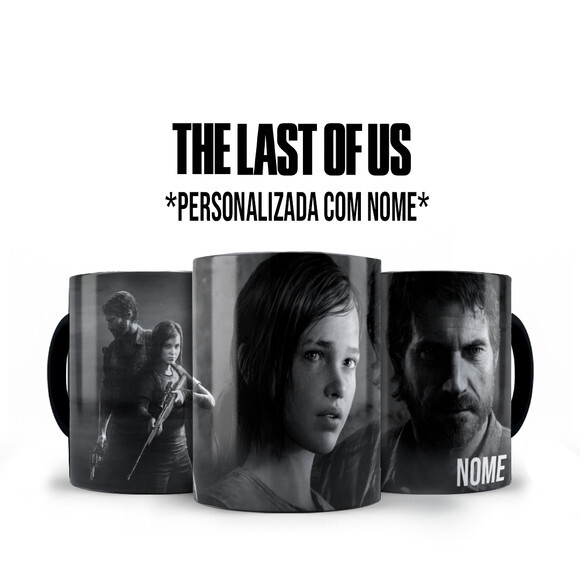 Caneca Mágica + Kit Personalizado The Last Of Us com Nome