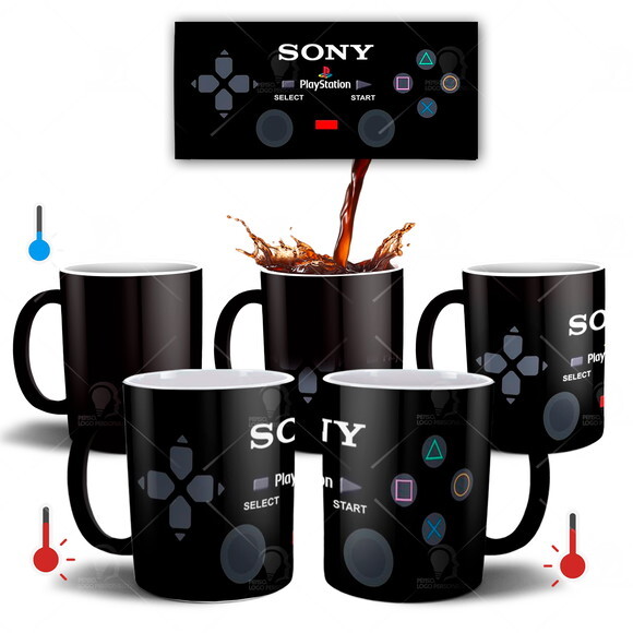 Caneca Mágica + Kit Playstation Sony - Mod 001