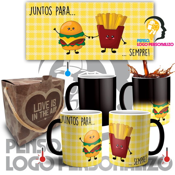 Caneca Mágica Amigas Amizade Friends Presente + Caixa Mod 14