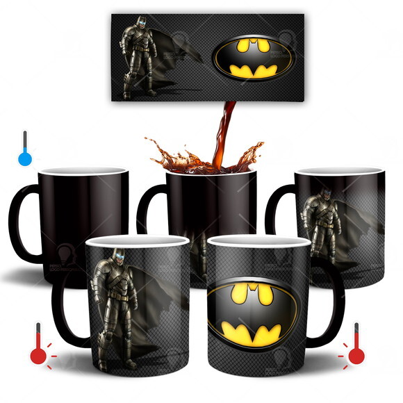 Caneca Mágica Batman Cavaleiros das Trevas - Mod 002