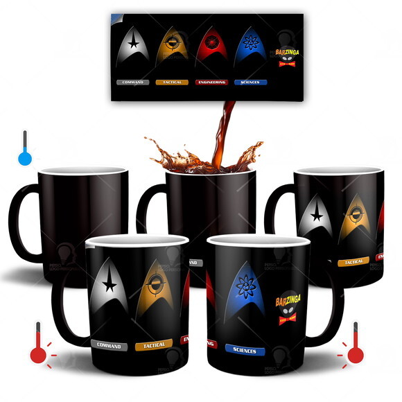 Caneca Mágica Barzinga Geek + Caixinha