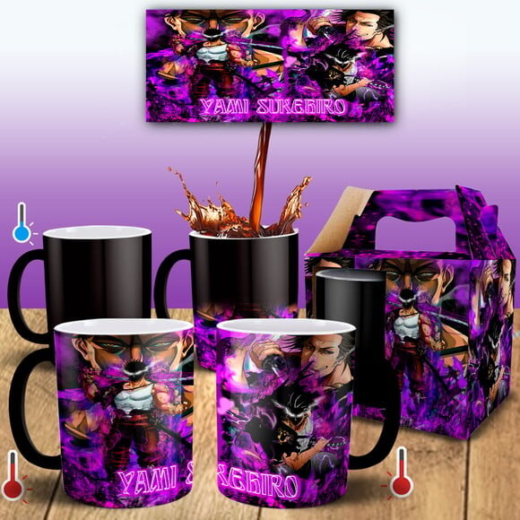 Caneca Mágica Black Clover Capitão Yamir
