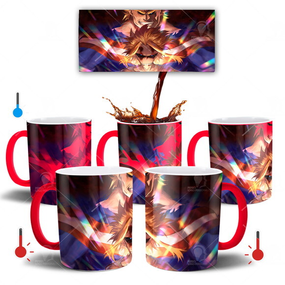 Caneca Mágica Boku No Hero All Might One For All 100%