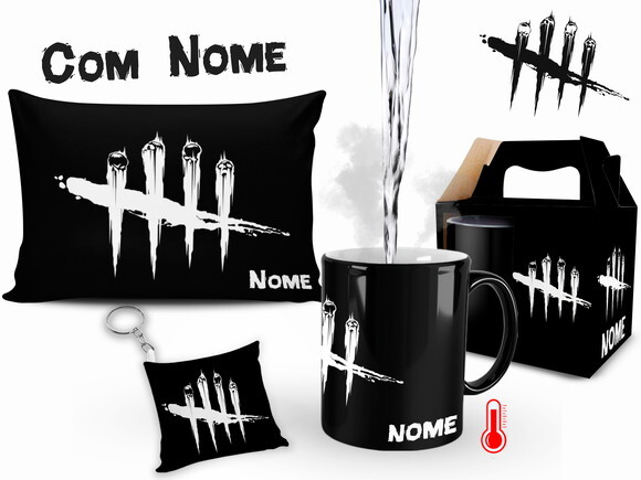 Caneca Mágica Dead by Daylight + Kit Personalizado com Nome