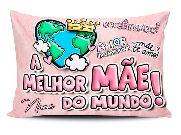 Caneca Mágica Dia das Mães + Kit Personalizado com Nome