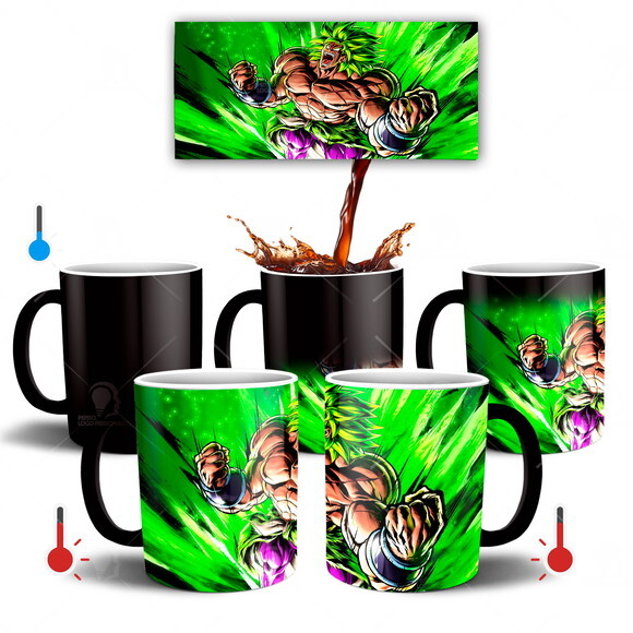 Caneca Mágica Dragon Ball Super Broly SSj Mod 005