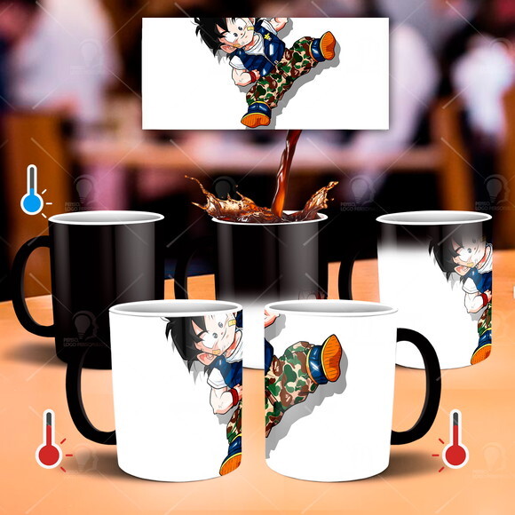 Caneca Mágica Dragon Ball Z Gohan Mod 002