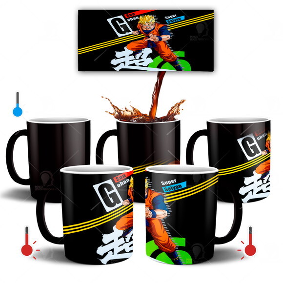 Caneca Mágica Dragon Ball Z Gohan do Futuro