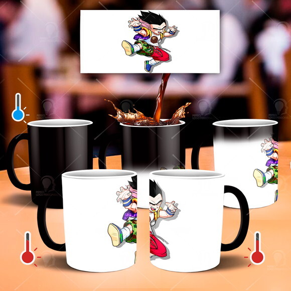 Caneca Mágica Dragon Ball Z Goten