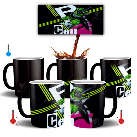 Caneca Mágica Dragon Ball Z Saga Cell