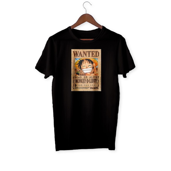 Caneca Mágica e Camiseta + Kit One Piece Personalizado - M02