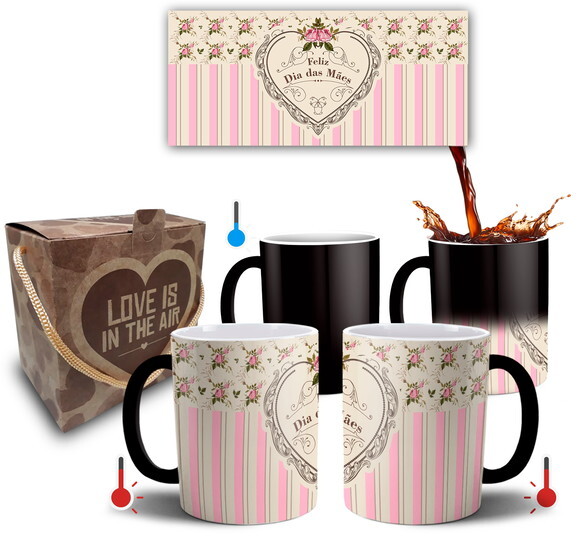Caneca Mágica Feliz Dia Das Mães - Mod 049