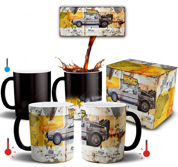 Caneca Mágica Filme De Volta Para O Futuro Vintage