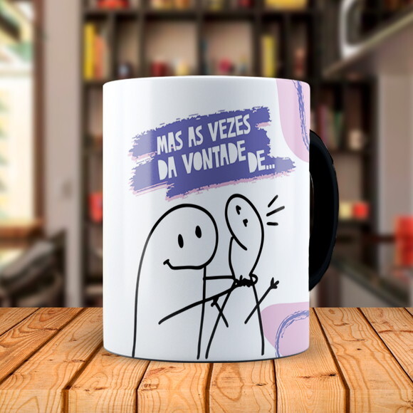Caneca Mágica Flork Namorados Presente com Foto