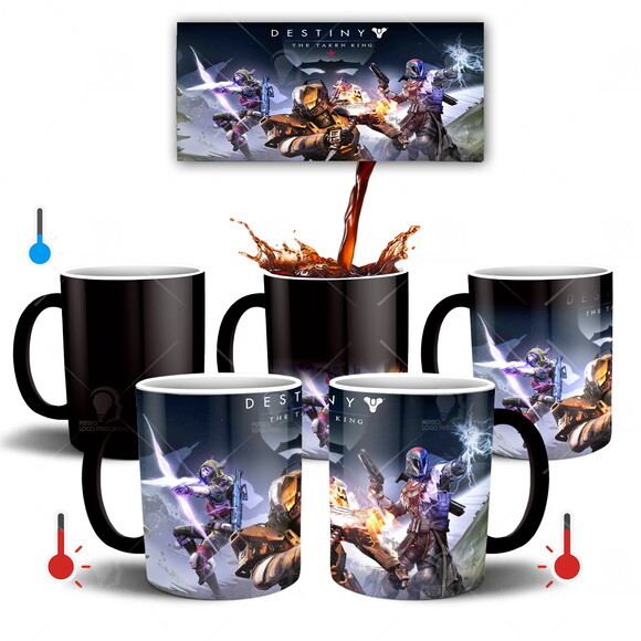 Caneca Mágica Game Destiny + Caixinha