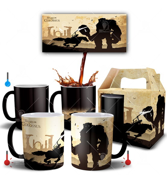 Caneca Mágica Game Jogo Shadow Of The Colossus - Mod 001