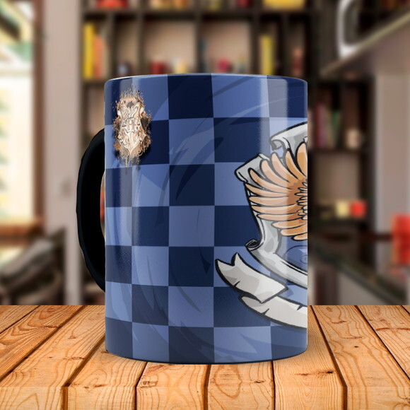Caneca Mágica Harry Potter Corvinal com Nome