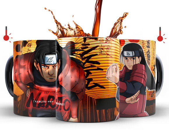 Caneca Mágica Hashirama Hogake com nome