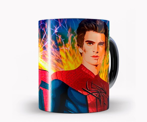 Caneca Mágica Homem Aranha com Nome