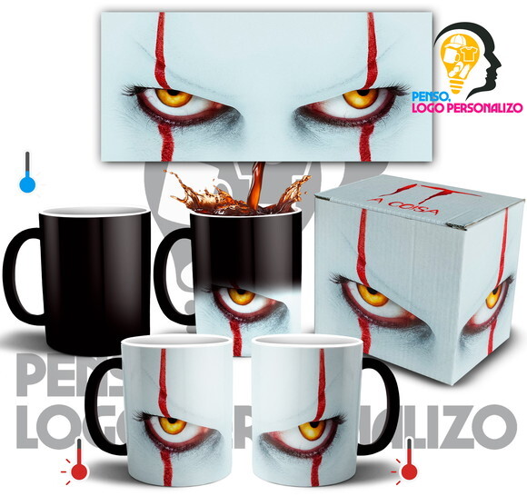 Caneca Mágica It A Coisa Filme Terror + Caixa Mod 001