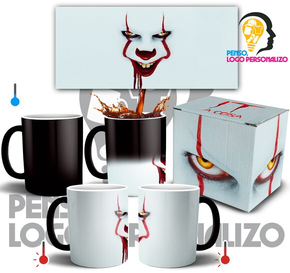 Caneca Mágica It A Coisa Filme Terror + Caixa Mod 002