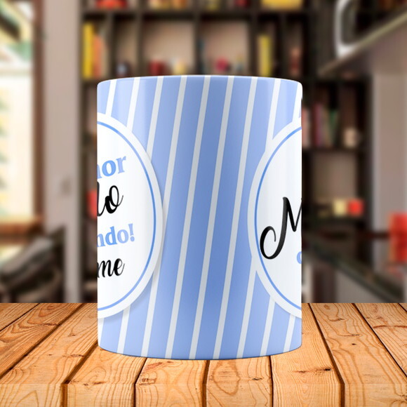 Caneca Mágica Melhor Marido do Mundo com Nome