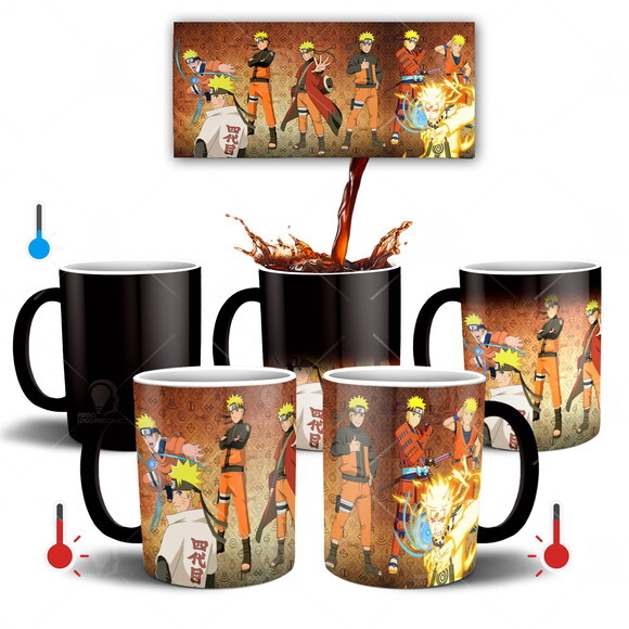 Caneca Mágica Naruto Shippuden - Mod 001
