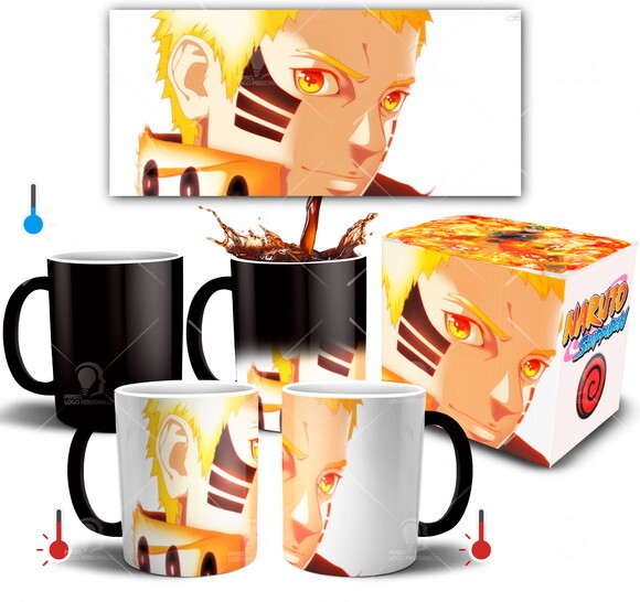 Caneca Mágica Naruto Shippuden hokage