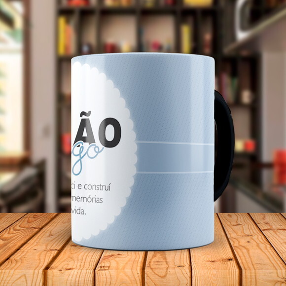 Caneca Mágica Personalizada irmão Amigo
