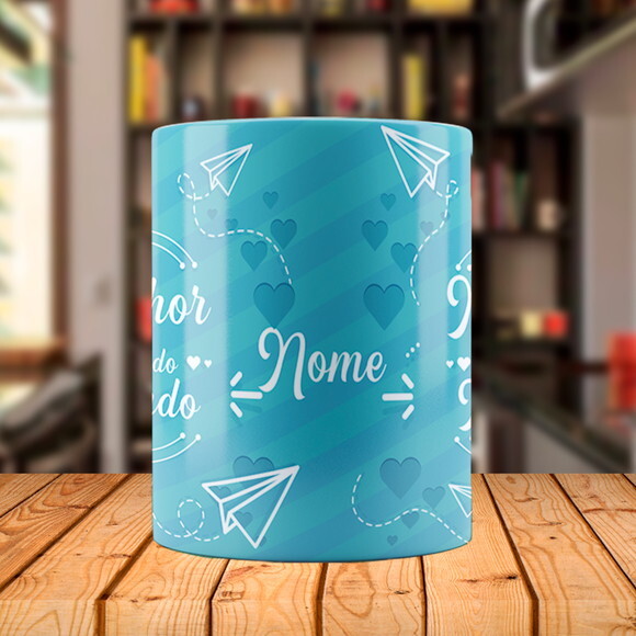 Caneca Mágica Personalizada Melhor Filho do Mundo