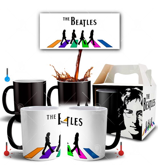 Caneca Mágica Personalizada The Beatle s - Mod 006
