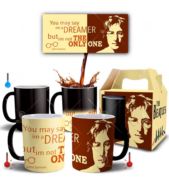 Caneca Mágica Personalizada The Beatle s - Mod 005