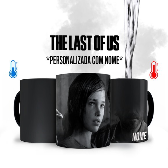 Caneca Mágica Personalizada The Last Of Us com Nome