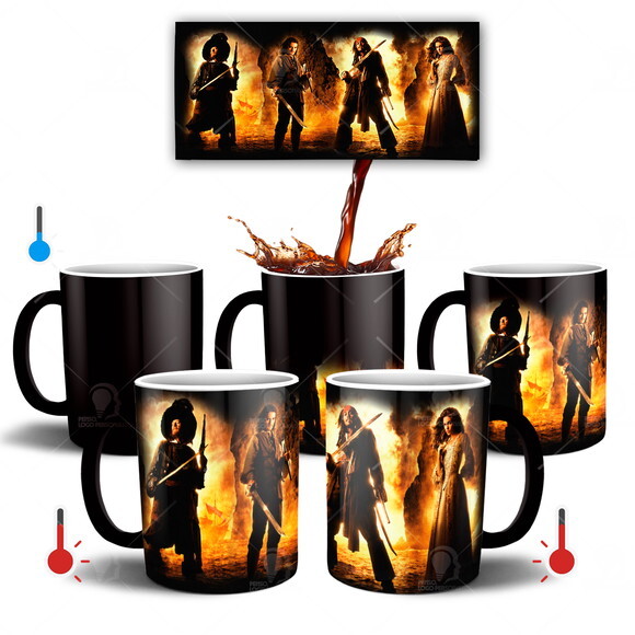 Caneca Mágica Piratas do Caribe a maldição do pérola negra