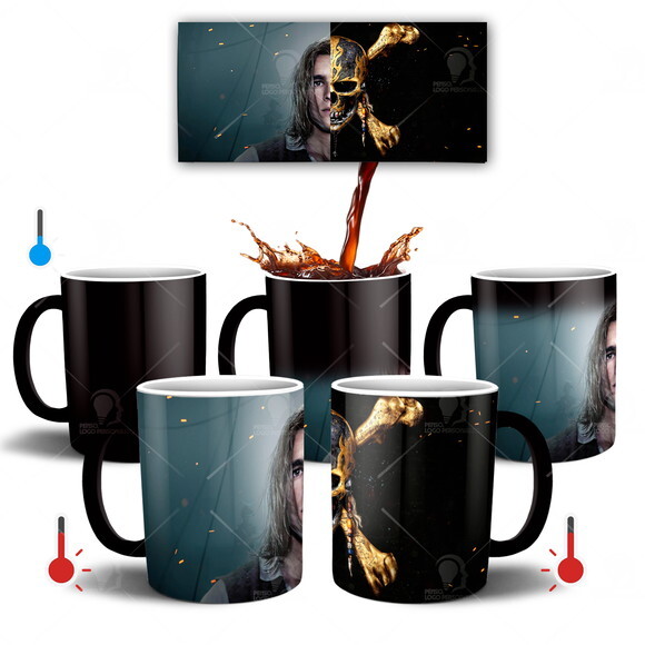 Caneca Mágica Piratas do Caribe Will Turner III