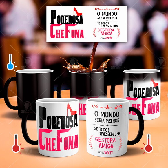 Caneca Mágica Poderosa Chefona